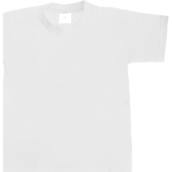 Vêtements Enfant T-shirts manches courtes B And C TK301 Blanc