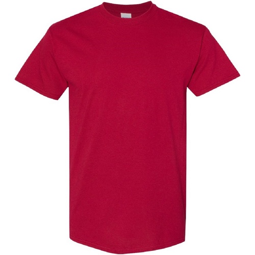 Vêtements Homme T-shirts manches courtes Gildan Heavy Rouge
