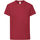 Vêtements Enfant T-shirts Longline manches courtes Fruit Of The Loom 61019 Rouge