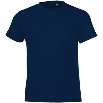 Vêtements Enfant T-shirts manches courtes Sols 01183 Bleu marine