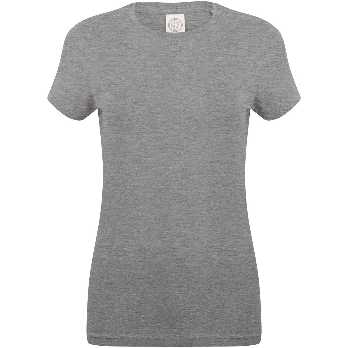 Vêtements Femme T-shirts manches courtes Skinni Fit SK121 Gris