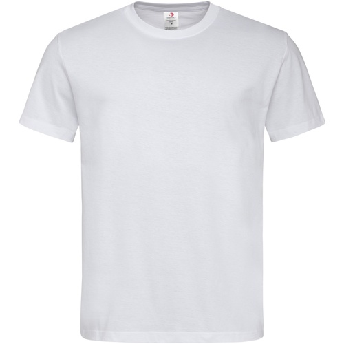 Vêtements Homme T-shirts manches longues Stedman Stars AB271 Blanc