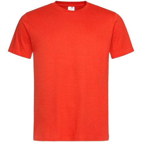 Vêtements T-shirts manches longues Stedman  Orange