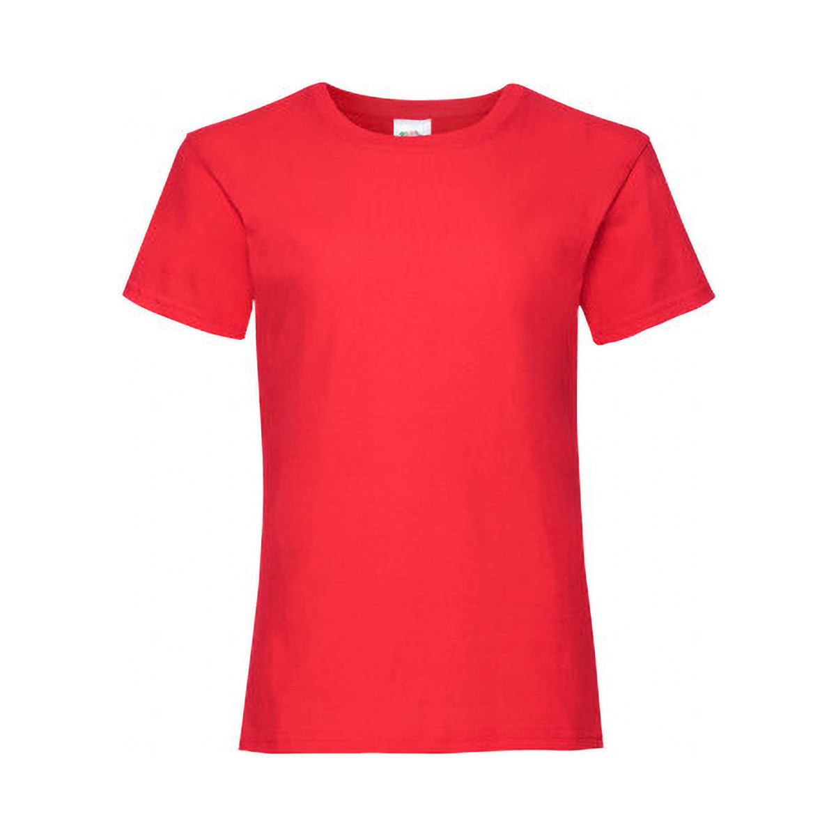Vêtements Fille T-shirts manches courtes Fruit Of The Loom 61005 Rouge