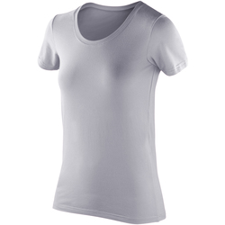 Vêtements Femme DONDUP sleeveless stretch-cotton shirt dress Neutrals Spiro S280F Gris