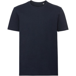 Vêtements Homme T-shirts manches courtes Russell Tshirt AUTHENTIC PC3569 Bleu marine