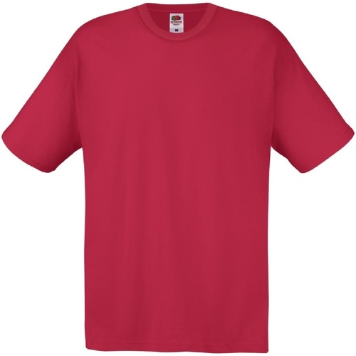 Vêtements Homme T-shirts manches courtes Nae Vegan Shoesm 61082 Rouge