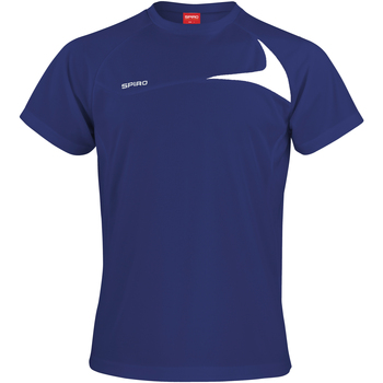 Vêtements Homme T-shirts manches courtes Spiro S182M Bleu marine/Blanc