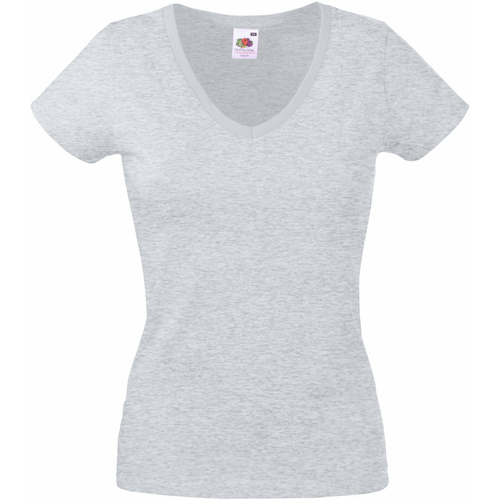 Vêtements Femme T-shirts manches courtes Citrouille et Compagniem 61398 Gris