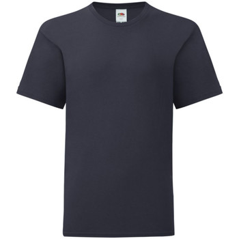 Vêtements Enfant T-shirts manches courtes Tables basses dextérieurm 61023 Bleu