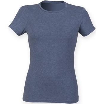 Vêtements Femme T-shirts Dsquared2 manches courtes Skinni Fit SK121 Bleu