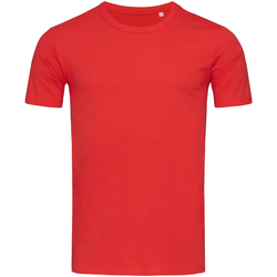 Vêtements Homme T-shirts manches courtes Stedman Stars Morgan Rouge