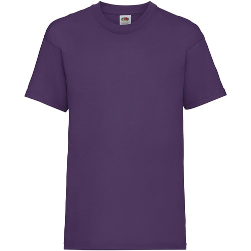 Vêtements Enfant T-shirts manches courtes Tous les sacs femmem 61033 Violet