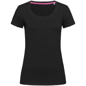 Vêtements Femme T-shirts cropped manches longues Stedman Stars  Noir