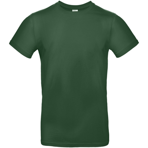 Vêtements Homme T-shirts aus longues B And C TU03T Vert