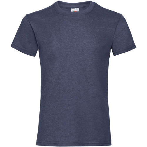 Vêtements Fille T-shirts manches courtes Fruit Of The Loom Valueweight Rouge