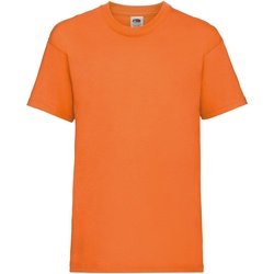Vêtements Gant T-shirts manches courtes Fruit Of The Loom 61033 Orange
