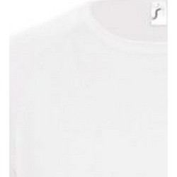 Vêtements Enfant T-shirts manches courtes Sols Sporty Blanc