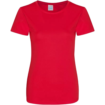 Vêtements Femme T-shirts manches longues Awdis JC025 Rouge