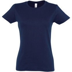 Vêtements Femme T-shirts manches courtes Sols 11502 Bleu marine vif