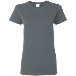 Vêtements Femme T-shirts manches courtes Gildan Missy Fit Gris foncé