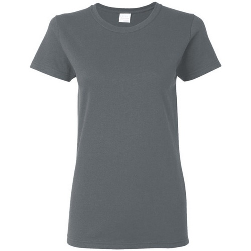 Vêtements Femme T-shirts dolces courtes Gildan Missy Fit Gris
