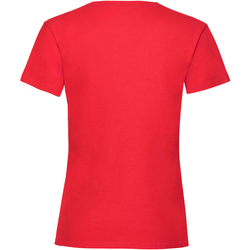 Vêtements Fille T-shirts wearing manches courtes Fruit Of The Loom Valueweight Rouge