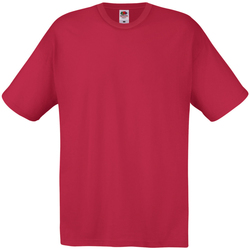 Vêtements Homme T-shirts manches courtes Universal Textiles 61082 Rouge foncé