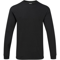 Vêtements Homme T-shirts manches longues Gildan H400 Noir