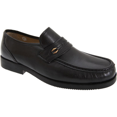 Chaussures Homme Mocassins Tycoons DF657 Noir
