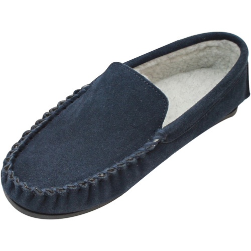 Chaussures Homme Chaussons Eastern Counties Leather EL174 Bleu