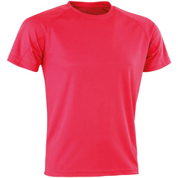 Vêtements T-shirts manches courtes Spiro Aircool Rose vif