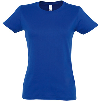 Vêtements Femme T-shirts manches courtes Sols Imperial Bleu