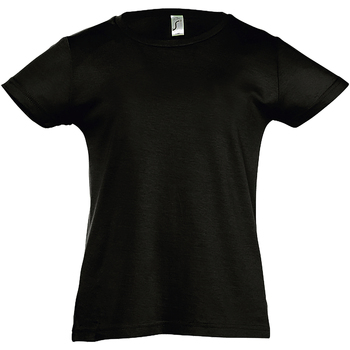 Vêtements Fille T-shirts manches courtes Sols Cherry Noir profond