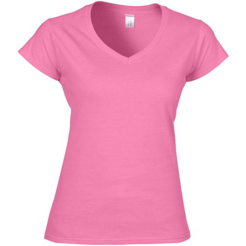 Vêtements Femme T-shirts manches courtes Gildan Soft Style Multicolore