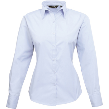 Vêtements Femme Chemises / Chemisiers Premier Poplin Bleu pâle