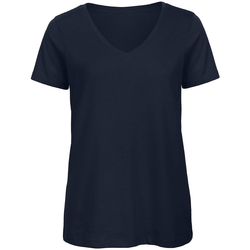 Vêtements Femme T-shirts chill manches longues B And C Organic Bleu