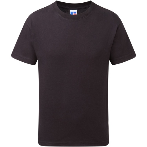 Vêtements Enfant T-shirts & Polos Jerzees Schoolgear J155B Noir