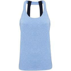 Vêtements Femme Débardeurs / T-shirts sans manche Tridri Double Strap Bleu