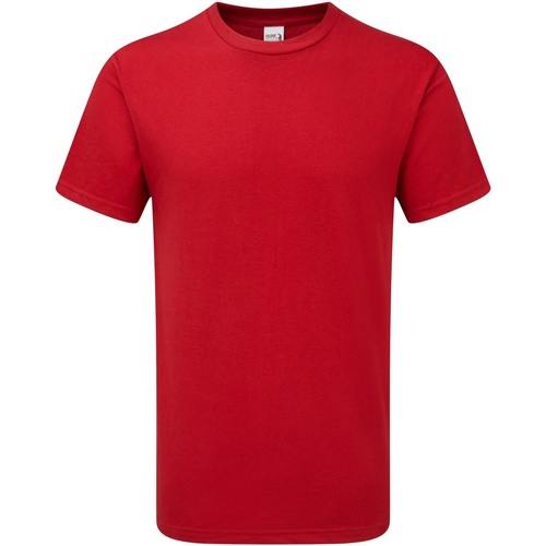 Vêtements Homme T-shirts manches longues Gildan H000 Rouge