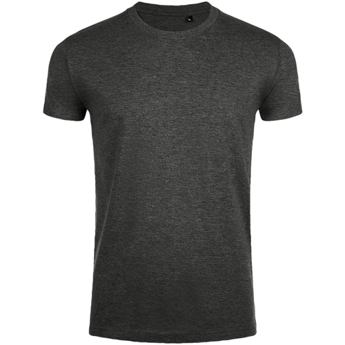 Vêtements Homme T-shirt with puff sleeves Sols 10580 Gris
