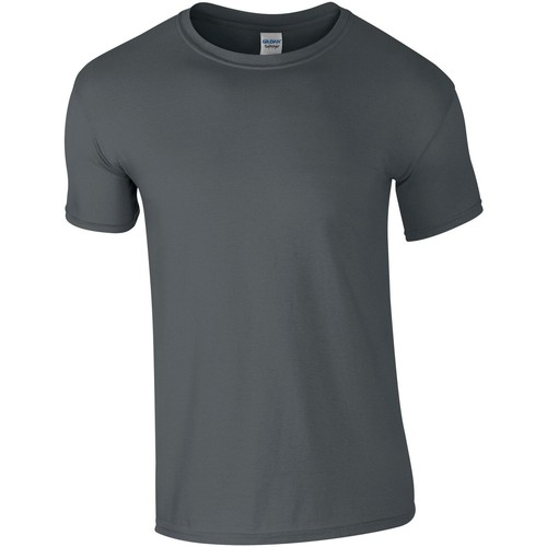 Vêtements Homme T-shirts manches longues Gildan Soft Style Gris