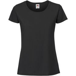 Vêtements Femme T-shirts manches longues Toutes les nouveautés garçons 61424 Noir