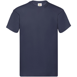 Vêtements Homme T-shirts manches courtes Fruit Of The Loom SS12 Bleu marine foncé