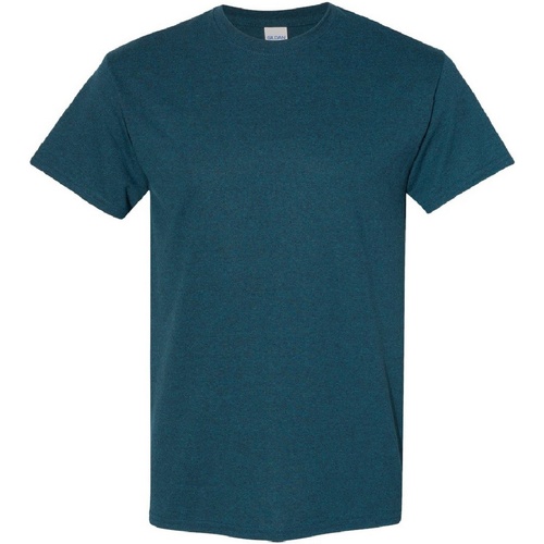 Vêtements m2010417a T-shirts manches courtes Gildan Heavy Bleu