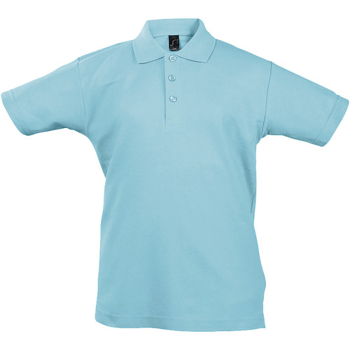 Vêtements Enfant T-shirts logo & Polos Sols 11344 Bleu