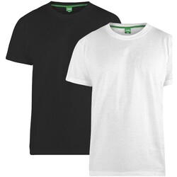 Vêtements Homme T-shirts manches courtes Duke  Noir / blanc