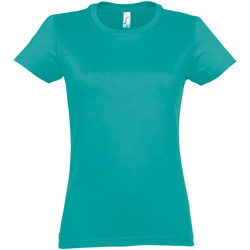 Vêtements Femme T-shirts manches courtes Sols 11502 Bleu vif