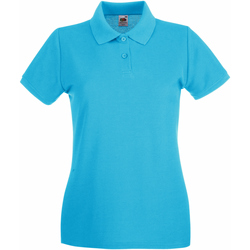 Vêtements Femme Polos manches courtes Les Guides de JmksportShops Premium Bleu azur