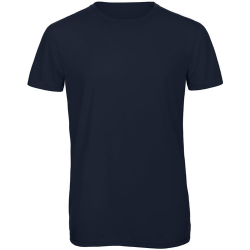 Vêtements Homme T-shirts aus courtes B And C TM055 Bleu